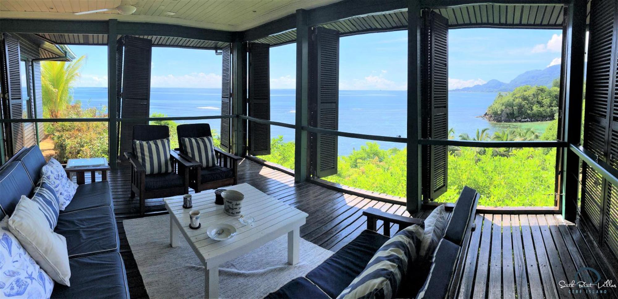South Point Villas Cerf Island Exteriör bild
